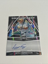 2022 Panini Elite Extra Edition Seth Stephenson Auto Hidden Gems Black Tigers