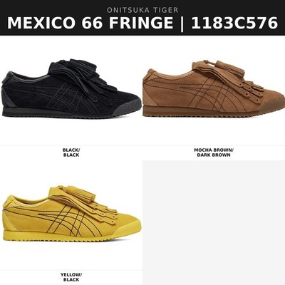 Onitsuka Tiger Mexico 66 Fransen 1183C576 3 Farben Unisex Erwachsene Schuhe...