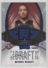 2008-09 Fleer Hot Prospects Rookie Blue Michael Beasley #138 0ot5
