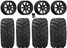 Valor V01 14 Wheels Black 27 Reptile Tires Honda Pioneer Valor V01 14 Wheels Black 27 Reptile Tires Honda Pioneer
