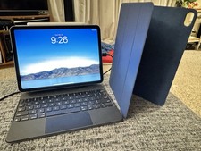 Apple iPad Air (Gen 4) 64GB WiFi Sky Blue, Magic Keyboard, Pencil, Folio, Bundle