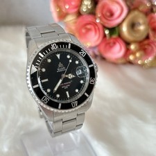 Orologio Elgin Uomo Automatico FK-531-E Quadrante Nero Analogico Funzionante Data Profonda