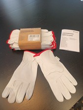 6x W&uuml;rth Handschuh Schutzhandschuh Leder Driver Classic Gr. 8 neu