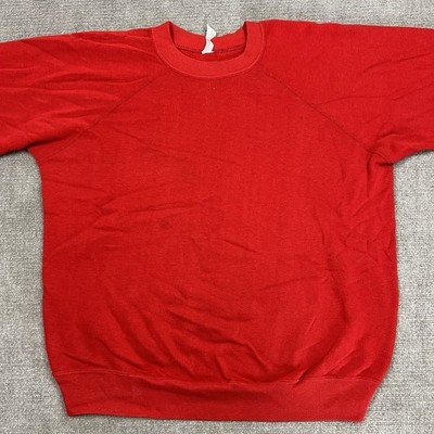 Vintage 60s 70s Sportswear Crewneck Raglan Sweatshirt Mens XL 
