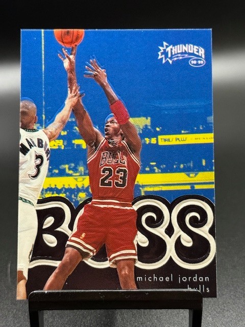 1998-99 Skybox Thunder - Boss Michael Jordan #7 B