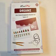 KnitPro Dreamz Mini Interchangeable Circular Needle Set 2in , 8 sizes