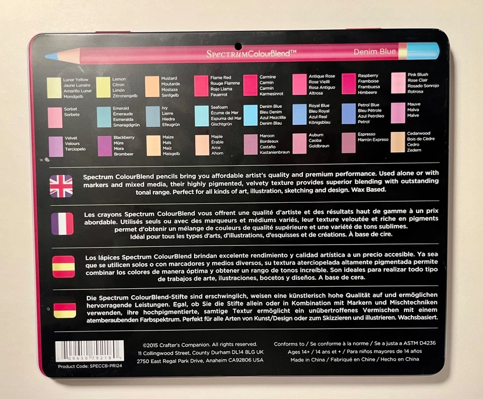 NEW! Set of 2 Spectrum Noir Colourblend 24 Piece Blending Pencils Total: 48 Pc - Image 4 of 4