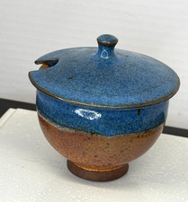 Westmeier Pottery Lidded Sugar Jam Jelly Bowl...