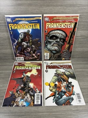 SEVEN SOLDIERS: FRANKENSTEIN #1-4 DC Comics (2006) Morrison & Mahnke Collectors