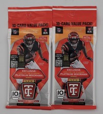 2-PACK - 2024 Panini Totally Certified NFL Football 10-Card Value Pack 20 TOTAL