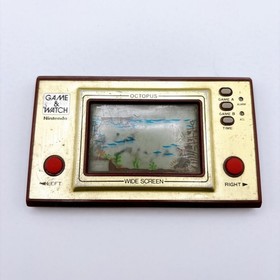 gamewatch Rare Nintendo Game Watch Octopus Japan