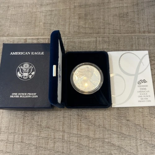 2006 W West Point Uncirculated Walking Liberty American Eagle One Dollar W/COA