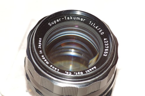 EXCEPTIONNEL objectif M42 50mm f1,4 TAKUMAR, bouchons-filtre-pare-soleil-housse - Imagen 2 de 24