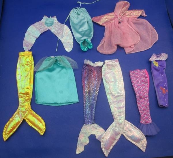 10-11" ~❤️~ Little Mermaid Lot Dress #084