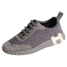 Hermes Sneakers 2020 BOUNCING Suede Leather Shoes Women's 35 (22cm Used MOLO-0