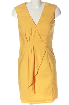 CLOCOLOR Robe fourreau Dames Robe T EU 38 jaune primevère style décontracté - Photo 1/4