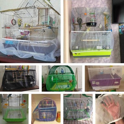 Bird Cage  Catcher Samen Nylon   Stretch Cover