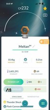 Shiny Meltan 2019-2020  Guaranteed Lucky   Registered