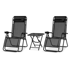 Image of Zero Gravity Lounge Chair - Set of 2 Adjustable Recliners