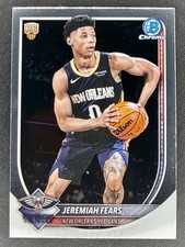 2025 Topps Bowman Chrome Rookie Jeremiah Fears New Orleans Pelicans BCV-7