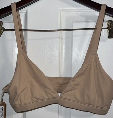 SKIMS Fits Everybody Crossover Bralette Color Clay  Size M