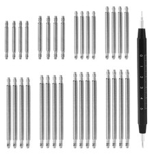 33 Pcs Watch Band Pins Replacement Kit, Watch Spring Bar Tool with Heavy Duty...