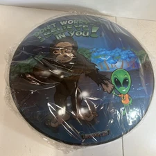 BIGFOOT / SQUACTH BUTTON SIGN (Don’t Worry I Believe In You!) GAME ROOM MAN CAVE