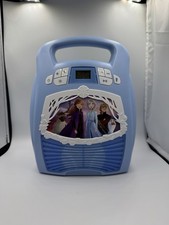 Disney Frozen Karaoke Party Snowflake Light Show Bluetooth MP3 With Microphone