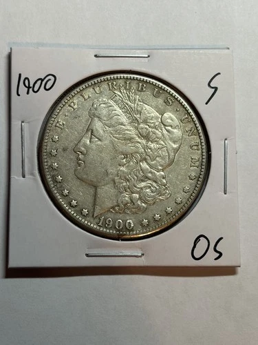 1900-S $1 Morgan Silver Dollar XF Details Tough Date San Francisco Mint