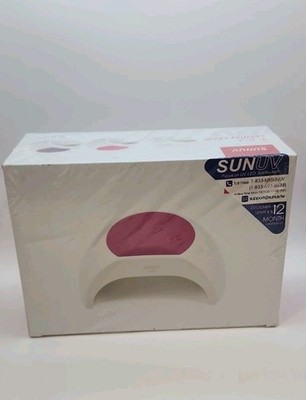 SUNUV SUN2C 2 IN 1 UV LED Nail Lamp, 4 Timer Settings, All Gel Types Auto On/Off