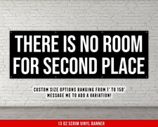 Custom Motivational Gym Banner - Inspirational Weightlifting Decor