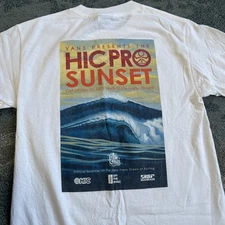 Vans HIC Pro Sunset Beach Shirt S North Shore Hawaii Surf Surfing 2013