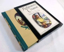 Robinson Crusoe Dlx (Illustrated Junior Library) - Hardcover - GOOD