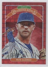 2020 Donruss Optic Diamond Kings FOTL Red Pandora Prizm 6/79 Pete Alonso #7 1b8