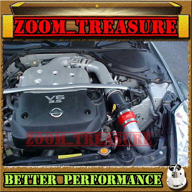 RED CHF COLD AIR INTAKE KIT FOR 20032006 NISSAN 350Z Z33 WITH V6 3.5L