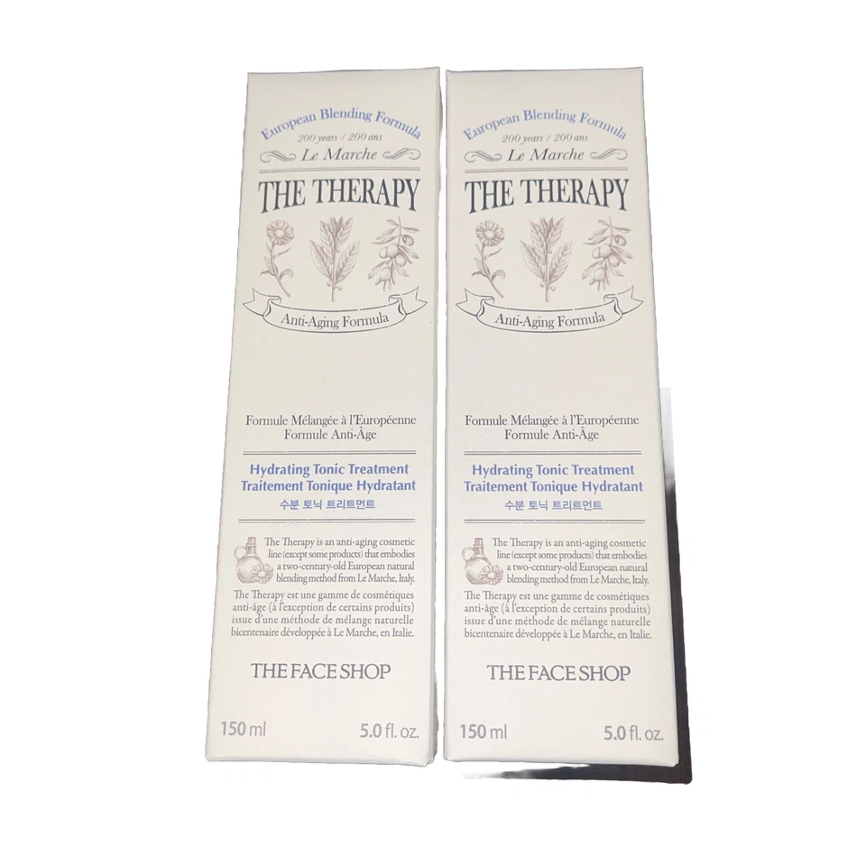 2 The Face Shop TheTherapy Tratamiento Tónico Hidratante 150 ml Botella Dúo Antiedad Foto 2 de 4