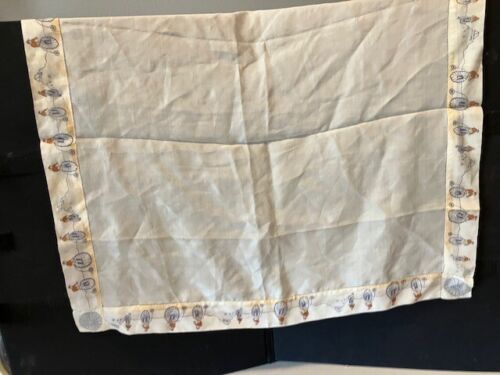Antique High wheel bicycle pure silk scarf