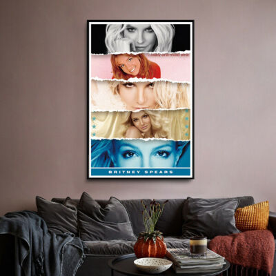 558732 Britney Spears Album Cover HD Rap Star Cover Art 24x18 WALL PRINT POSTER