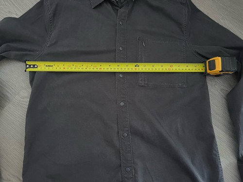 BAM Bamboo Clothing Mens Black Long Sleeve Shirt - Size Medium - Picture 5 of 11