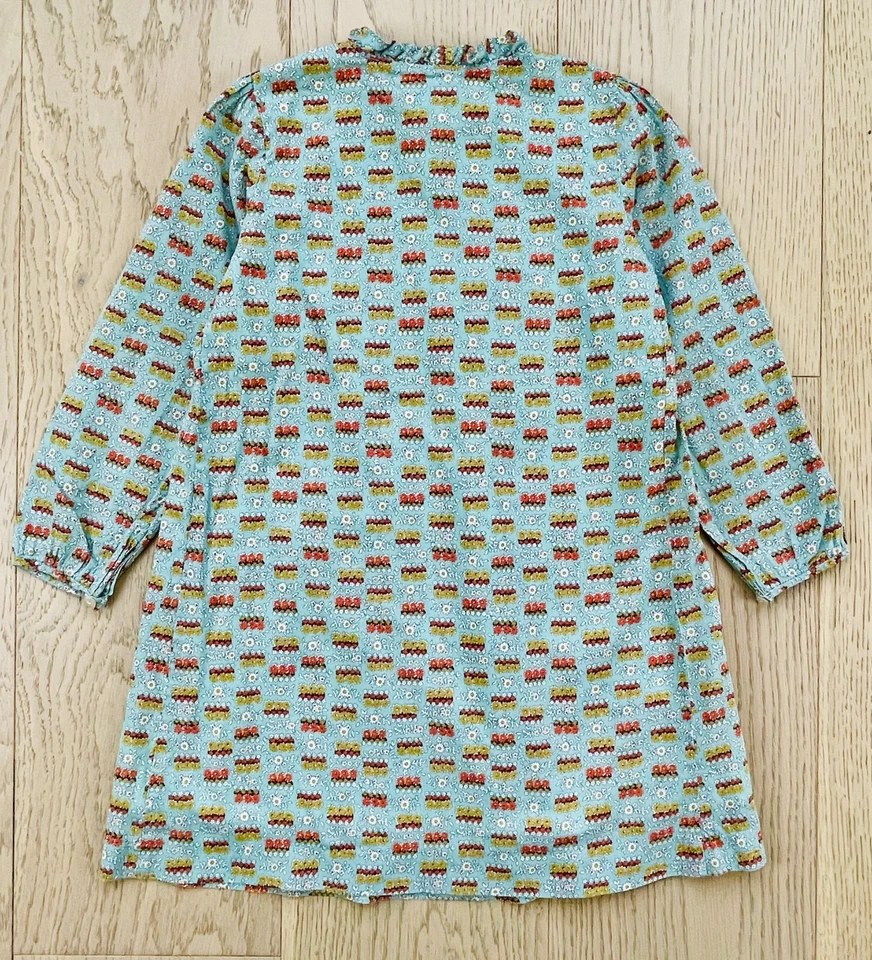 Vestido PAPO D' ANJO NIÑAS Floral Manga Larga TALLA: 5 USADO EN EXCELENTE ESTADO Envío Gratuito Foto 2 de 4