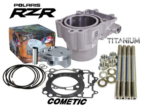 Best RZR Sportsman 570 Big Bore Kit 104mm Cylinder +5mm Piston Top End Assembly - Picture 2 of 24