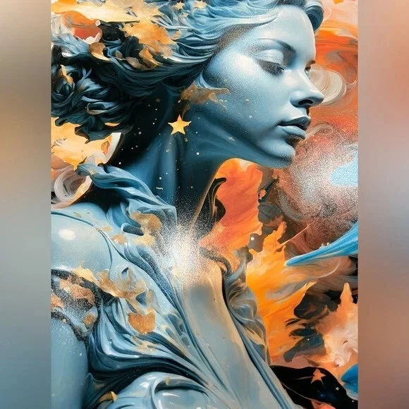 Diamantes - Impresión 13” x 19” impresión original en papel fotográfico de alta calidad Foto 3 de 3