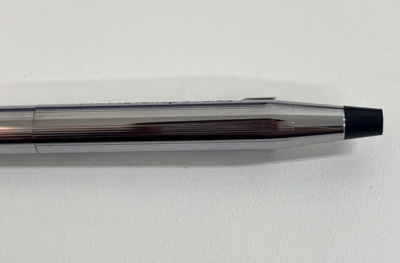 CROSS Disney store Mickey Mouse Silver Twisted Ballpoint Pen wz