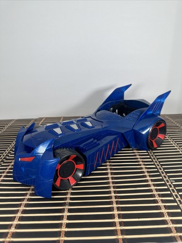 BATMAN Power Attack Total Destruction Blue Batmobile Mattel W7232 DC comics