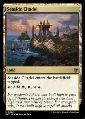 Seaside Citadel - 288 - NM - Commander: Murders at Karlov Manor - MTG