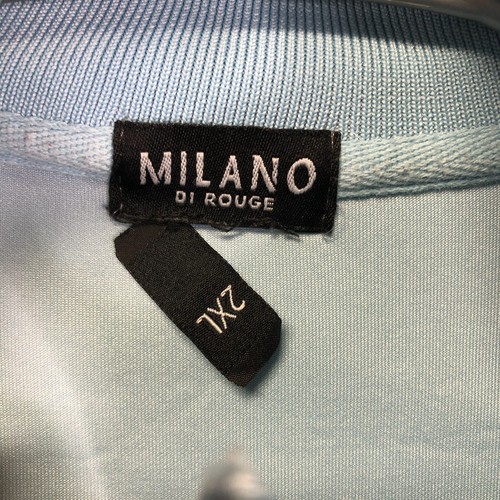 Milano Di Rouge Kids Tyler Jacket 2XL 14 16 Blue Track Zip Jacket Logo Tape Trim - Picture 6 of 15