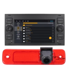 7" Sat Nav Car Stereo GPS + Rear View Camera For Ford Transit MK7 Tourneo Furgon MK4 Van