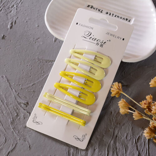 1 Set Bonbonfarbene Haarnadeln Haarspange Modische Haarspangen Aus Weichem 〒 - Bild 37 von 41