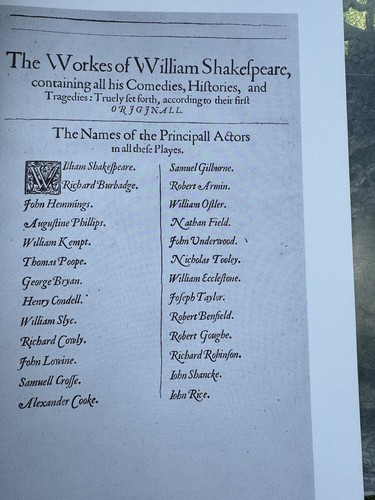 FIRST FOLIO SHAKESPEARE NORTON FACSIMILE RARE 1ST EDITION BOOK CHARLTON HINMAN - Picture 20 of 24