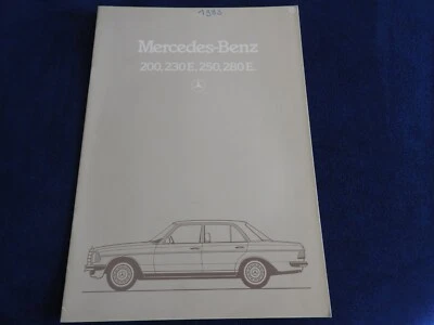 catalogue mercedes 200 / 230 / 250 / 280E 1983 - Photo 1/2